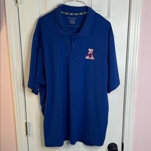 Re Raiders Champion Men’s Royal Blue Polo Shirt with Embroidered A Logo